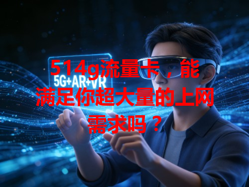 514g流量卡，能满足你超大量的上网需求吗？