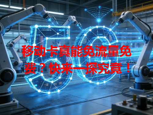 移动卡真能免流量免费？快来一探究竟！