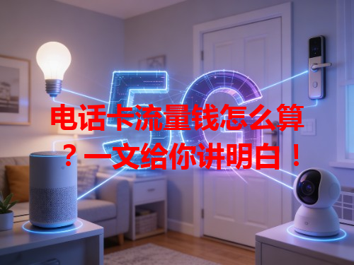 电话卡流量钱怎么算？一文给你讲明白！