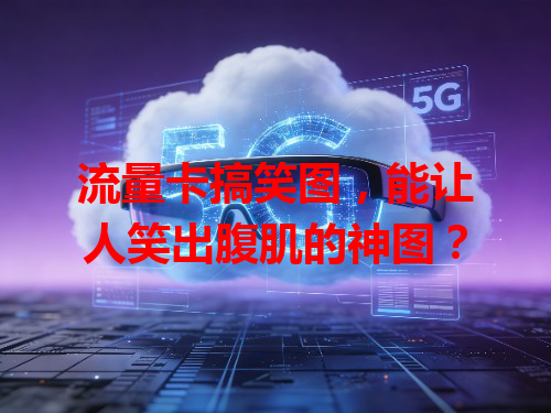 流量卡搞笑图，能让人笑出腹肌的神图？