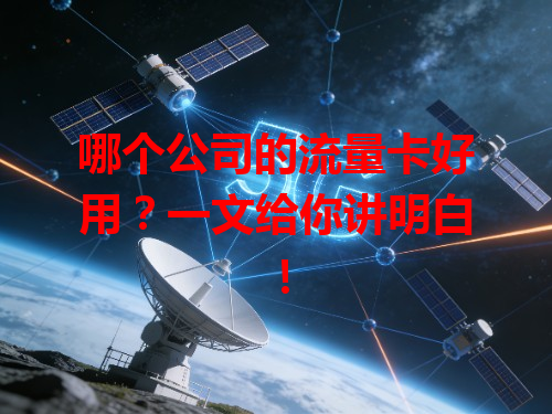 哪个公司的流量卡好用？一文给你讲明白！