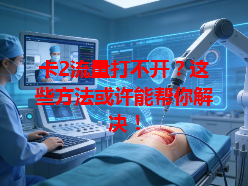 卡2流量打不开？这些方法或许能帮你解决！
