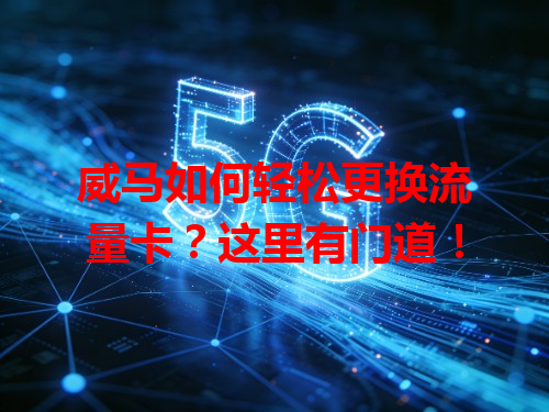威马如何轻松更换流量卡？这里有门道！