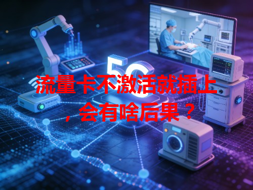 流量卡不激活就插上，会有啥后果？