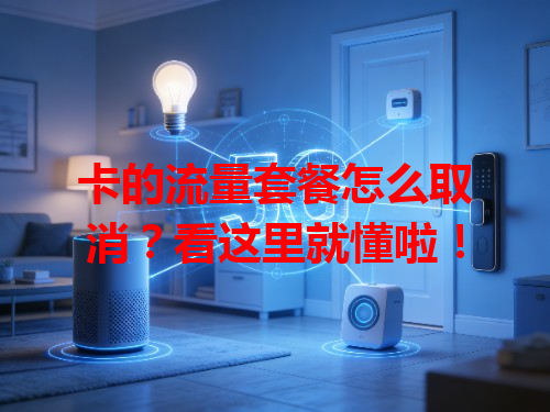 卡的流量套餐怎么取消？看这里就懂啦！