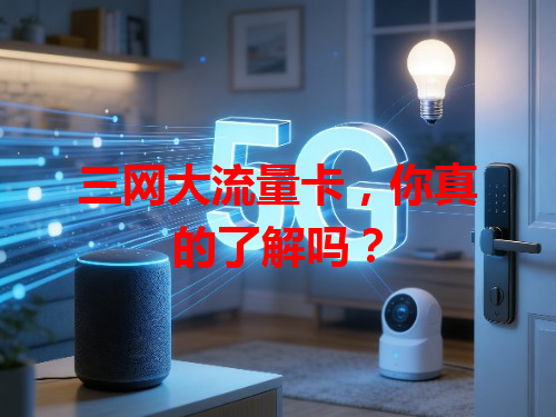 三网大流量卡，你真的了解吗？