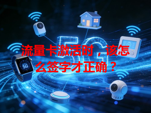 流量卡激活时，该怎么签字才正确？