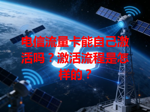 电信流量卡能自己激活吗？激活流程是怎样的？
