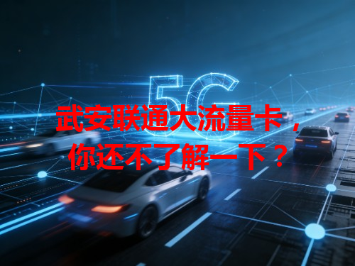 武安联通大流量卡，你还不了解一下？