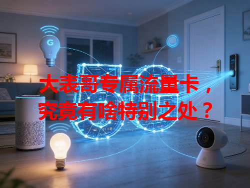 大表哥专属流量卡，究竟有啥特别之处？