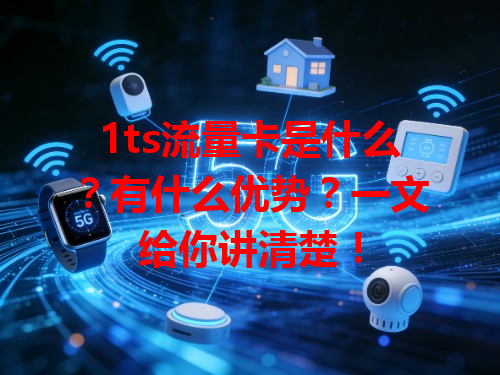 1ts流量卡是什么？有什么优势？一文给你讲清楚！