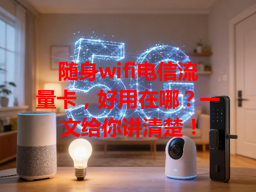 随身wifi电信流量卡，好用在哪？一文给你讲清楚！