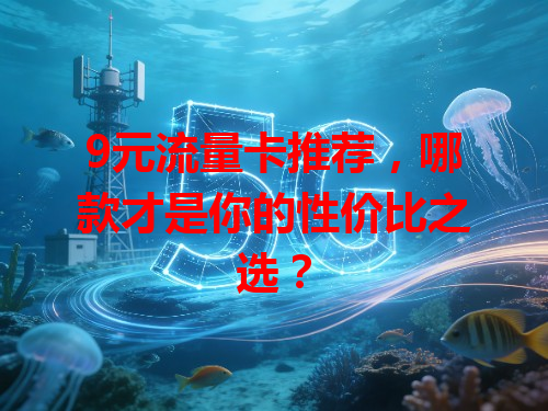 9元流量卡推荐，哪款才是你的性价比之选？