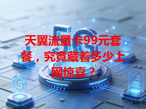 天翼流量卡99元套餐，究竟藏着多少上网惊喜？