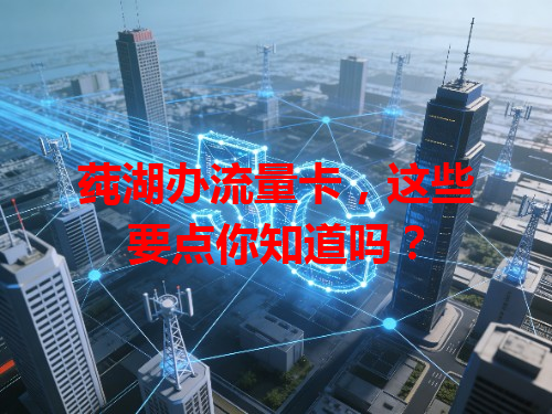 莼湖办流量卡，这些要点你知道吗？