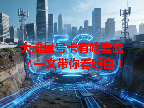 大流量号卡有啥套路？一文带你看明白！