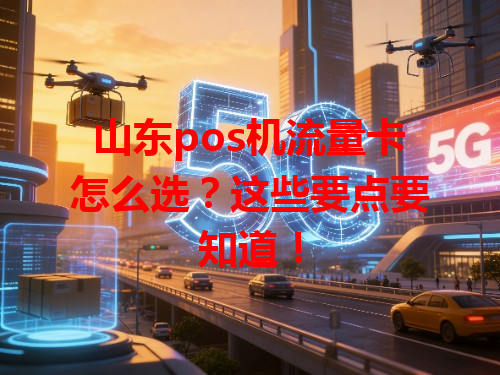 山东pos机流量卡怎么选？这些要点要知道！