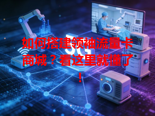 如何搭建领袖流量卡商城？看这里就懂了！