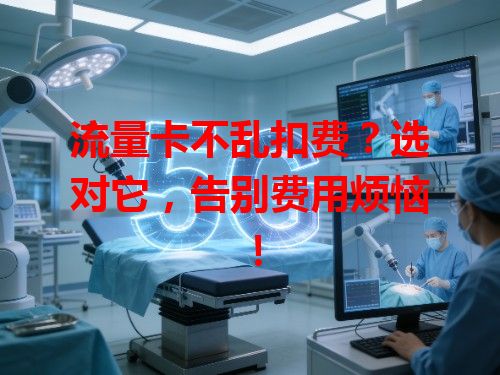 流量卡不乱扣费？选对它，告别费用烦恼！