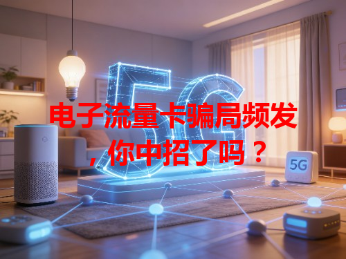 电子流量卡骗局频发，你中招了吗？