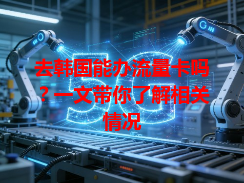 去韩国能办流量卡吗？一文带你了解相关情况