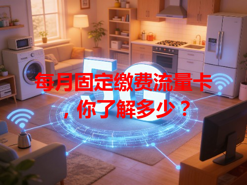 每月固定缴费流量卡，你了解多少？