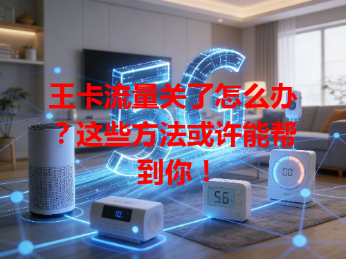 王卡流量关了怎么办？这些方法或许能帮到你！