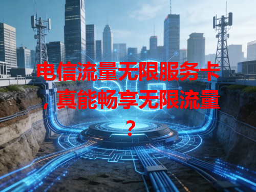 电信流量无限服务卡，真能畅享无限流量？
