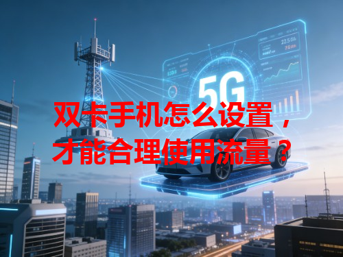 双卡手机怎么设置，才能合理使用流量？