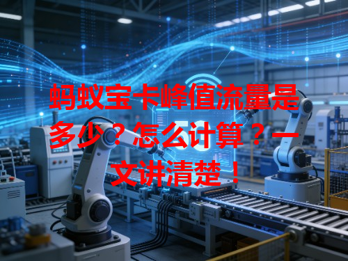 蚂蚁宝卡峰值流量是多少？怎么计算？一文讲清楚！