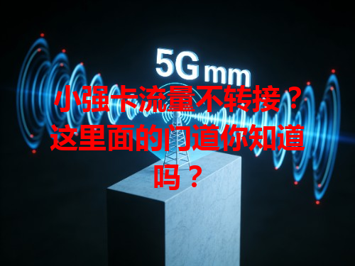 小强卡流量不转接？这里面的门道你知道吗？
