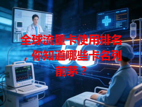 全球流量卡使用排名，你知道哪些卡名列前茅？