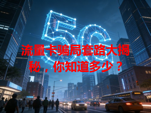 流量卡骗局套路大揭秘，你知道多少？