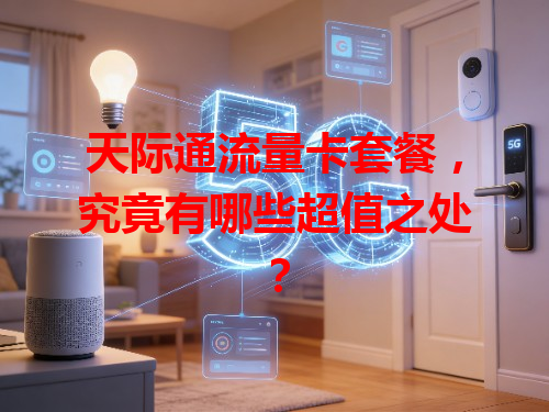 天际通流量卡套餐，究竟有哪些超值之处？