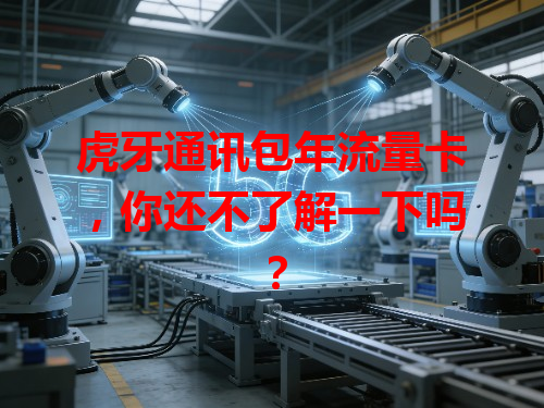 虎牙通讯包年流量卡，你还不了解一下吗？