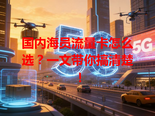 国内海员流量卡怎么选？一文带你搞清楚！