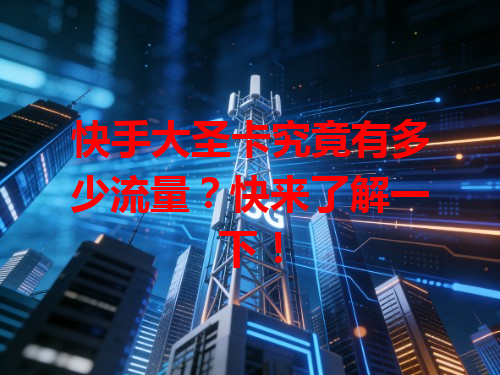 快手大圣卡究竟有多少流量？快来了解一下！