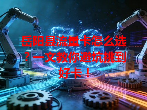 岳阳县流量卡怎么选？一文教你避坑挑到好卡！