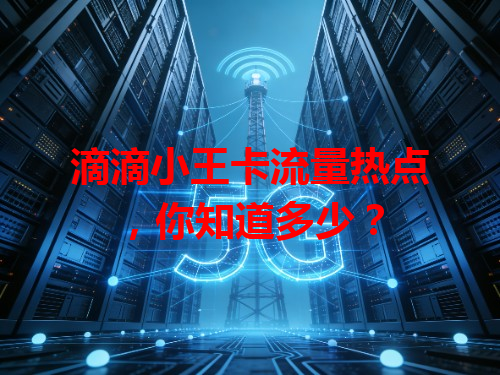 滴滴小王卡流量热点，你知道多少？