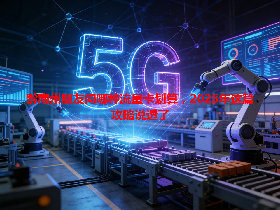 黔南州朋友问哪种流量卡划算，2025年这篇攻略说透了