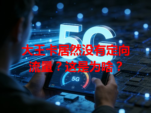 大王卡居然没有定向流量？这是为啥？