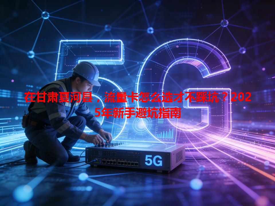 在甘肃夏河县，流量卡怎么选才不踩坑？2025年新手避坑指南