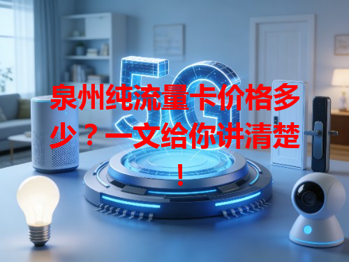 泉州纯流量卡价格多少？一文给你讲清楚！