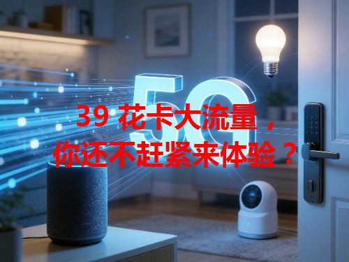 39 花卡大流量，你还不赶紧来体验？