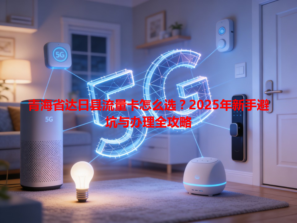 青海省达日县流量卡怎么选？2025年新手避坑与办理全攻略