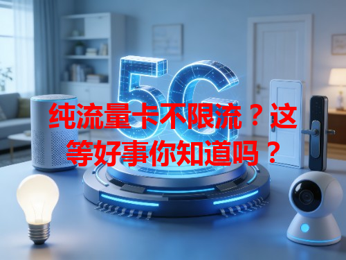 纯流量卡不限流？这等好事你知道吗？