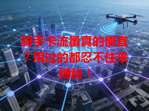 骑手卡流量真的便宜？用过的都忍不住来揭秘！