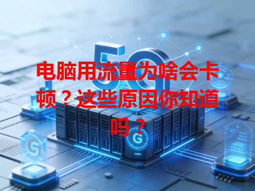 电脑用流量为啥会卡顿？这些原因你知道吗？