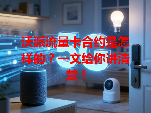 沃派流量卡合约是怎样的？一文给你讲清楚！