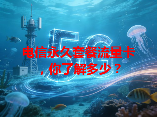 电信永久套餐流量卡，你了解多少？